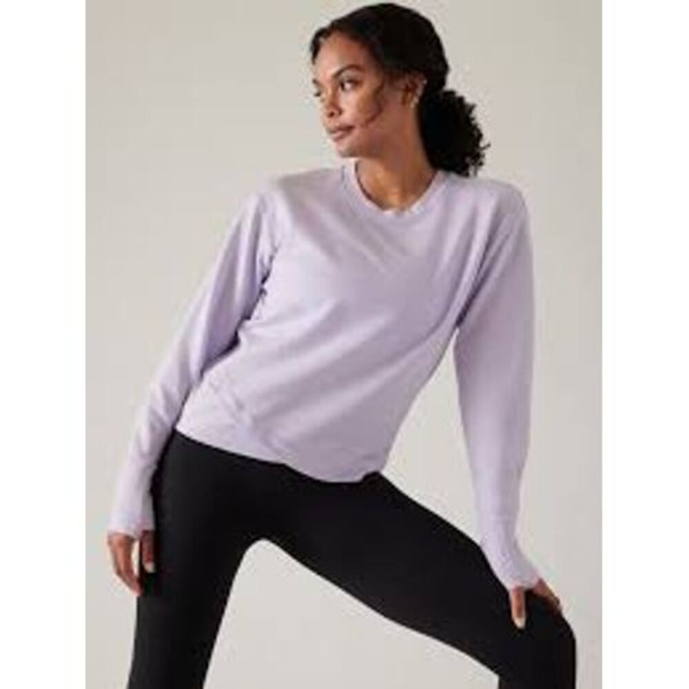 Athleta‎ Solitude Sweatshirt Oxalis Violet Size | S